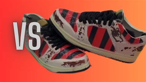 nike sb freddy krueger real vs fake|freddy krueger sb dunk scam.